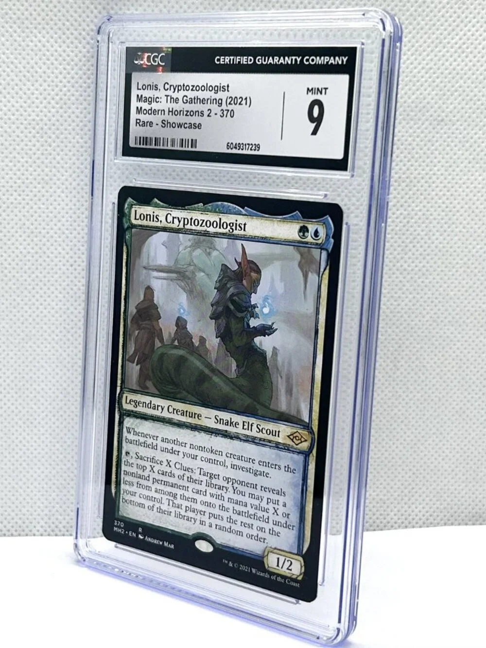Lonis, Cryptozoologist Modern Horizons 2 2021 CGC Graded 9 Mint MTG